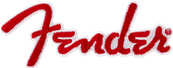 Fender Red Logo Patch