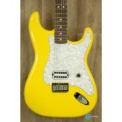 Fender Tom Delonge Signature graffiti yellow