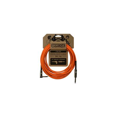 Câble instrument Orange 6M coudé/droit