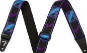 Neon Monogrammed Strap, Blue and Purple, 2