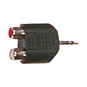 Yellow Cable AD09 - Adaptateur Mini Jack Stéréo Mâle/2 RCA Femelle (Par 2 Pièces)