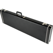 G&G Standard Mustang/Musicmaster/Bronco Bass Hardshell Case, Black with Acrylic Interior.