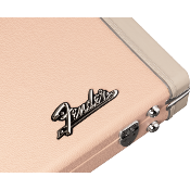 Etui rigide Fender Classic Series Wood strat/tele Shell Pink