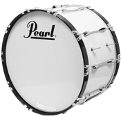 Pearl GROSSE CAISSE MARCHING COMP. 18x14 BLANC