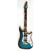 Guitare électrique Vigier Excalibur special HSH Tremolo, mysterious blue rosewood