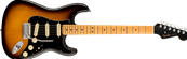 American Ultra Luxe Stratocaster, Maple Fingerboard, 2-Color Sunburst