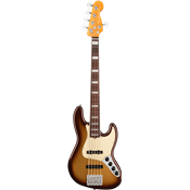 Fender American ULTRA Jazz Bass V rosewood Mocha Burst - basse electrique 5 cordes