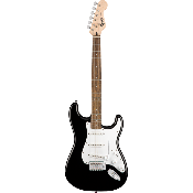 Squier Pack guitare électrique Stratocaster Black