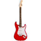 Squier Sonic Stratocaster HT, Laurel Fingerboard, White Pickguard, Torino Red