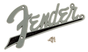 Fender Flat Amplifier Logo, Black