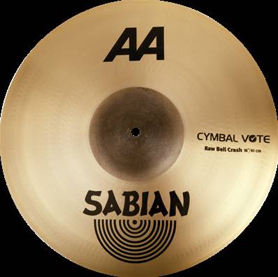 Sabian AA 16 RAW BELL CRASH