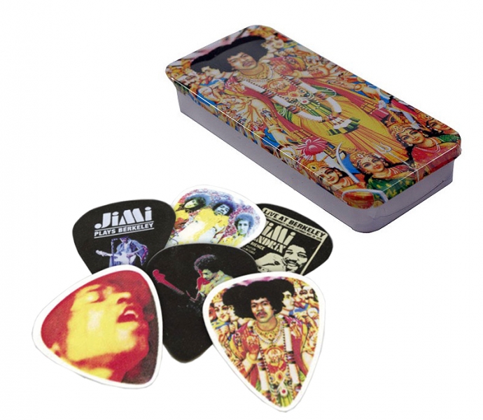 Dunlop Boite 12 médiators Jimi Hendrix - Bold As Love