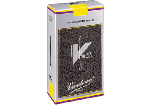 Vandoren CR614 - V12 force 4 - anches clarinette Mib - boite de 10