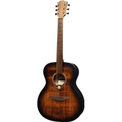 Guitare folk Lag T70a black and brown