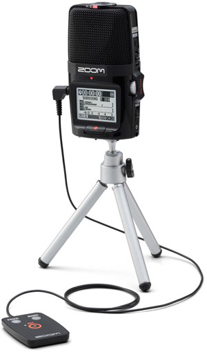 Zoom H2N Enregistreur Numérique + Kit Accessoires - 5 Micros, Enregistrement 4 Canaux, 24 Bits/96 KHz, Portable