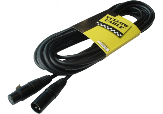Yellow Cable HP10XX - Cable Haut Parleur Standard XLR Mâle/XLR Femelle 10m