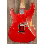 No Custom 60s hot rod red over gold