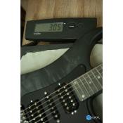 --- DISCONTINUE ---Vigier Excalibur Custom HSH Floyd rose velours noir manche érable teinté