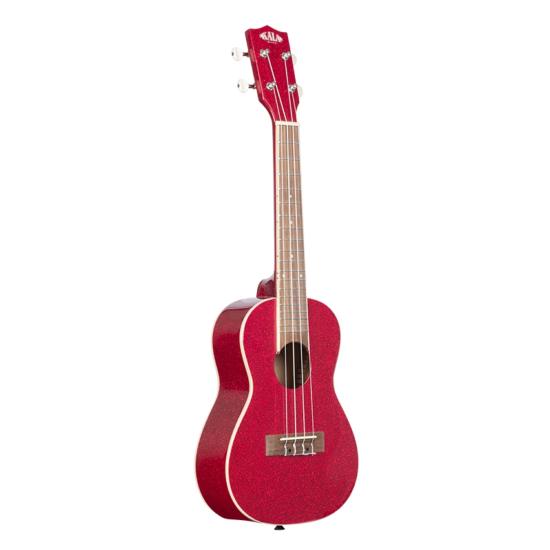 Ukulele concert Kala red sparkle