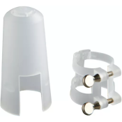 Luyben Ligature et couvre bec LUYBEN plastique pour clarinette Sib