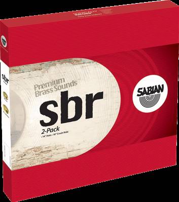 Sabian SBR5002 - Pack cymbales Harmonique SBR pack 2 14''-18''