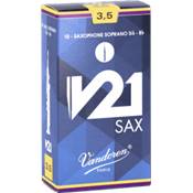 Vandoren SR8035 - V21 force 3,5 - anches saxophone soprano - boite de 10