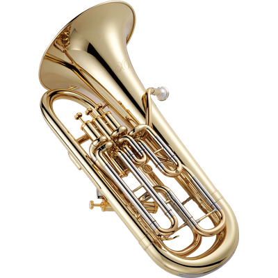 XO XO1270L - Euphonium sib 4 pistons (3) à système compensé - verni