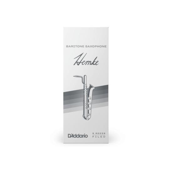 D'Addario Premium Hemke force 2.5 - boite de 5 anches saxophone baryton
