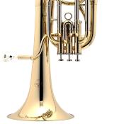 Besson PRODIGE BE157 - Saxhorn Baryton Sib 3 pistons verni avec étui sac à dos rigide