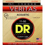 Cordes Guitare Folk Dr Veritas 11-50