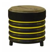 Fuzeau 71347 - DRUM 16X17 CM JAUNE TROMMUS A1U