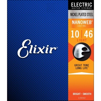Elixir 12052 - Jeu de Cordes électriques Nanoweb 10-46