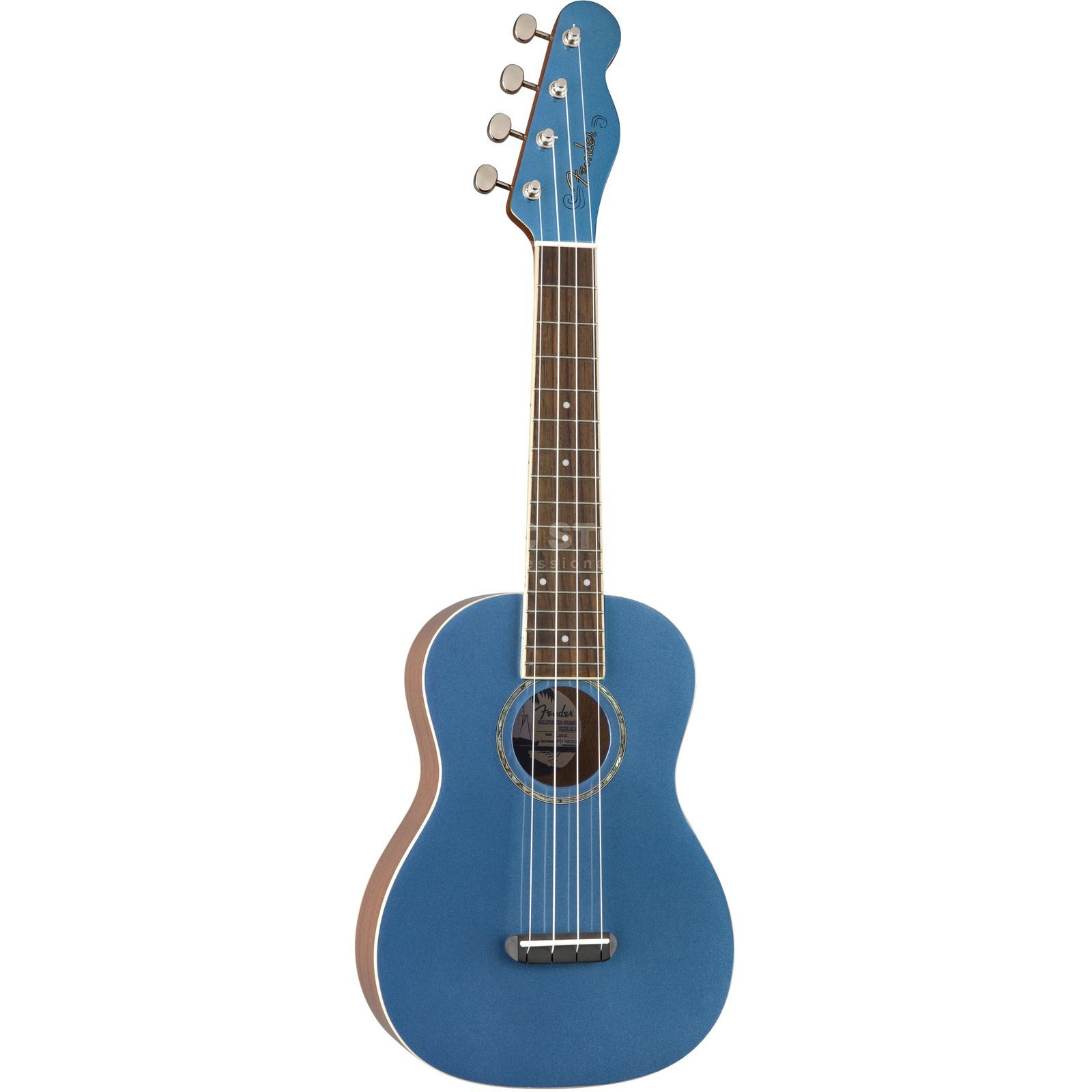 Fender UKULELE FENDER CONCERT ZUMA CLASSIC LAKE PLACID BLUE