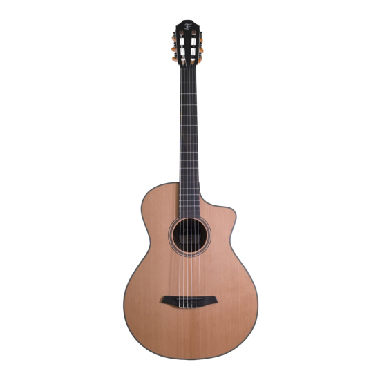 Guitare electro-acoustique furch gn2 grand crossover nylon c-w 45mm lrb1