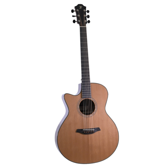 Guitare electro-acoustique furch yellow grand lh cw cr 43mm lrb1