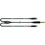 Cordial CFY3VCC - câble bretelle rean jack st. mâle/ 2x rca 3m