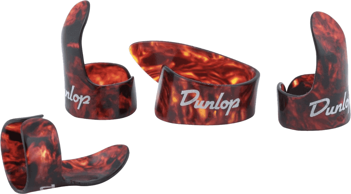 Dunlop 9020TP - player's pack de 4 onglets large (pouces & doigts)