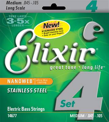Elixir 14677 - bass 4c med ss 45-105