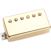 micro guitare electrique seymour duncan alnico ii pro hb, manche, gold