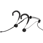 --- DISCONTINUE ---Shure WBH53B - Mic serre-Tete stat omni noir