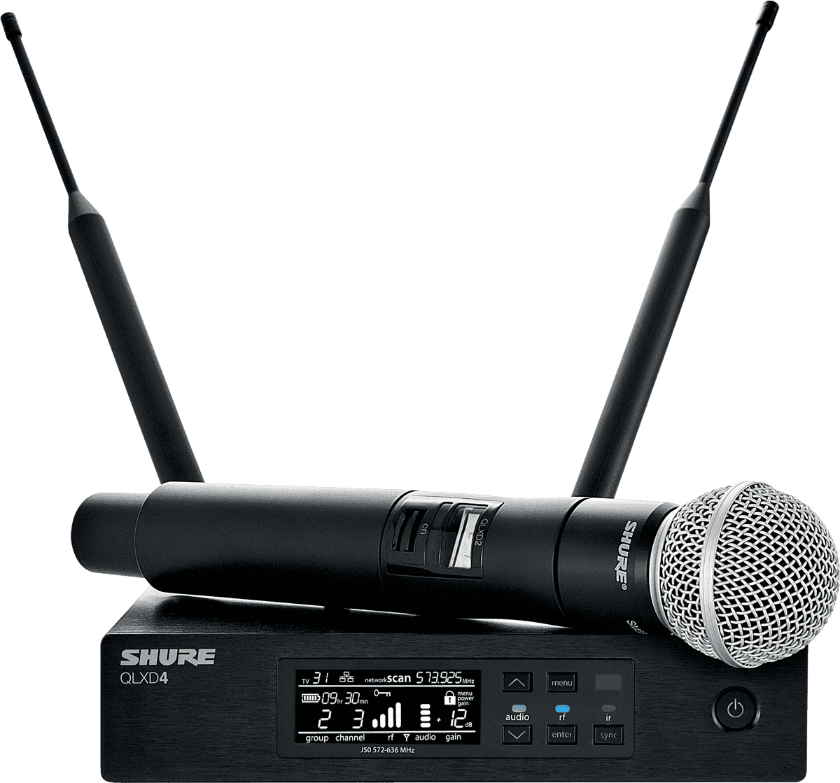 Shure QLXD24-58-L52 - syst hf simple main sm58