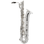 Selmer Série III argenté gravé - Saxophone baryton professionnel avec étui et bec complet