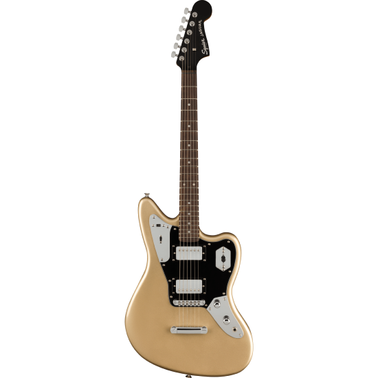 ---DISCONTINUE---Squier Contemporary Jaguar HH ST, Laurel Fingerboard, Black Pickguard, Shoreline Gold