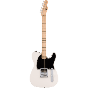 Squier Sonic Esquire H, Maple Fingerboard, Black Pickguard, Arctic White