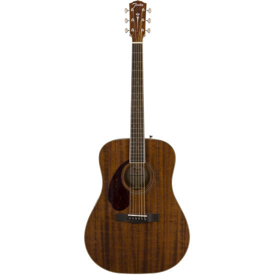 Guitare folk Fender PM-1 All Mahogany Gaucher  étui