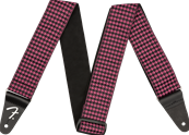 Houndstooth Jacquard Strap, Pink, 2