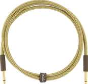 Deluxe Series Instruments Cable, Straight/Straight, 5', Tweed