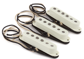 Pure Vintage '59 Strat Pickup Set, Vintage White (3)