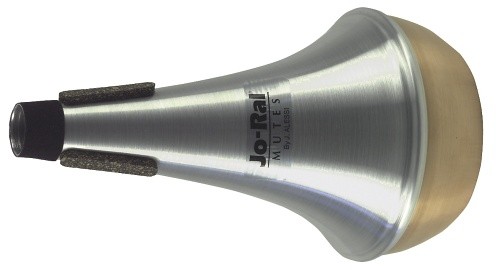 Jo-ral 1C - Sourdine droite aluminium fond cuivre pour trombone ténor