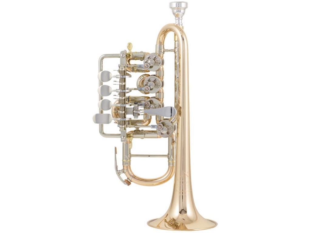SCHERZER J. 8111 - Trompette piccolo Sib/La aigu vernie